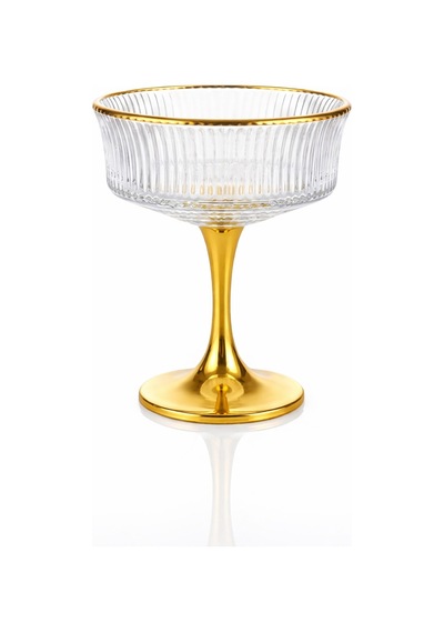 Line Metal Ayaklı Sunumluk 6 Lı Gold Altın