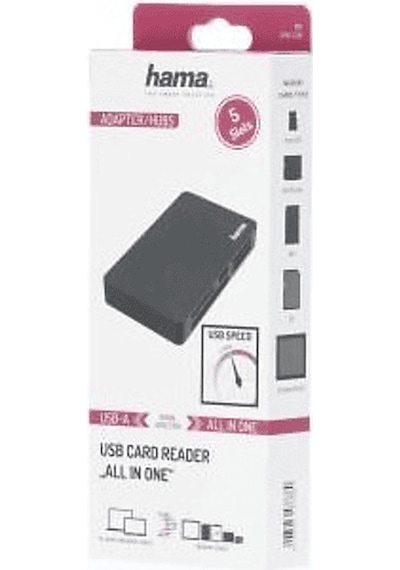 Hama HM.200128 All İn One Usb-a Usb 3.0 Kart Okuyucu