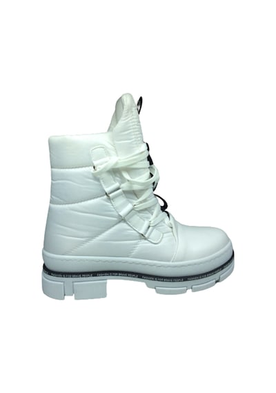 Ortopedikal Womenly Style 2002 Kadın Beyaz Kar Botu Paraşüt Kumaş Beyaz