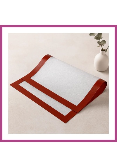 Gees Global Silikon Fırın Pişirme Matı 30x40 Cm - Yapışmaz Gbzs Çok Renkli