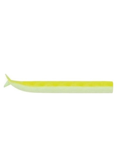 Crazy Sandeel Cse100/1 Cse239 3X Gövde Jaune Fluo Uv Silikon Yem