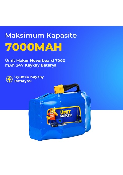 Hoverboard 7000 Mah 24v Kaykay Batarya