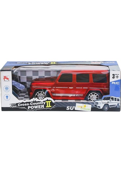 8578-2a Kumandalı Şarjlı Jeep Cross Country -limon Oyuncak Çok Renkli