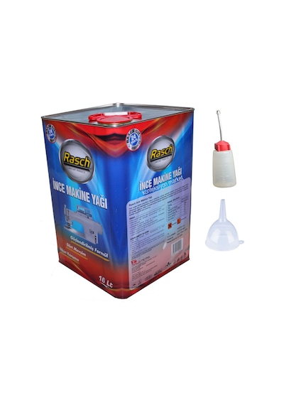 Rasch Sanayi Tipi Konfeksiyon Tekstil Dikiş Makine Yağı 16lt