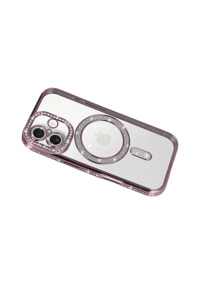 Apple, Uyumlu iPhone 17 Joke Simli Magneticsafe Kılıf Pembe