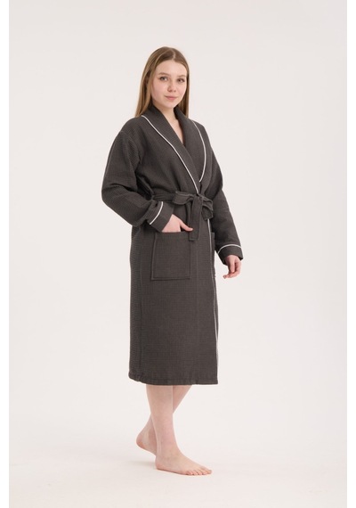 Unisex Soho Pike Bornoz - Antrasit