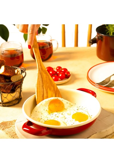 El Yapımı Zeytin Ağacı Mutfak Seti 3 Parça Doğal Ahşap Kaşık Ve Spatula Seti 30 Cm