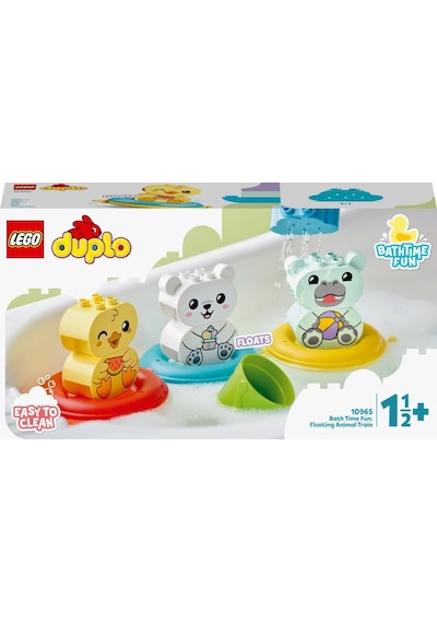 LEGO® DUPLO® Banyo Zamanı Eğlencesi: Yüzen Hayvan Treni 10965 - 1½+ Eğitici Oyuncak Seti (14 Pr)