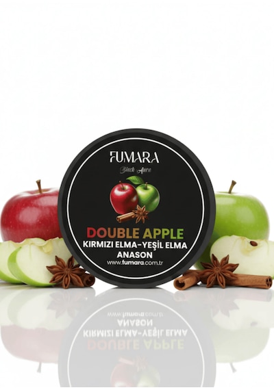 Fumara Double Apple - Kırmızı Elma, Yeşil Elma, Anason Aromalı Nargile Melası 200gr.