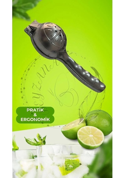 Döküm Paslanmaz Limon Sıkacağı A Kalite, El Tipi, Pratik & Ergonomik Tasarım Döküm Diğer