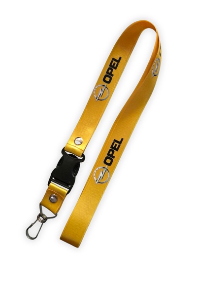 Opel Logolu Sarı & Mavi Anahtarlıklı Oto Ayna Askısı İkili Set Sarı & Mavi