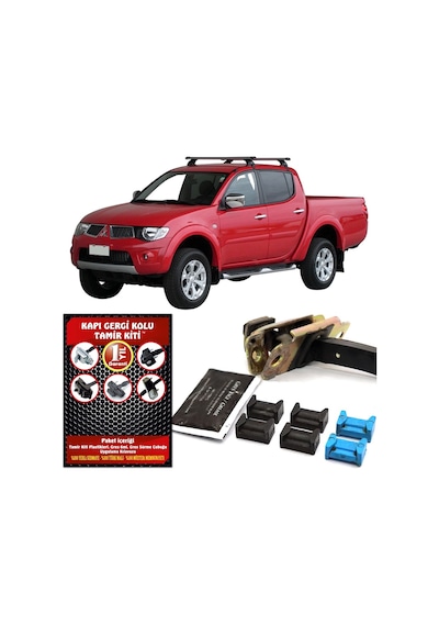 Barrer Mitsubishi L200 Kapı Gergi (Limitör) Tamir Kiti 1996-2020