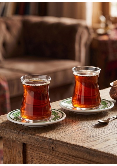 The Mia Provence 12 Parça 6 Kişilik Çay Seti Çok Renkli