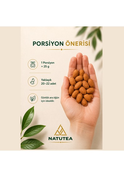 Natutea Çiğ Badem 100 G Kuruyemiş
