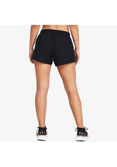 Under Armour Fly By 3inch Kadın Siyah Koşu Şortu 1382438 Siyah