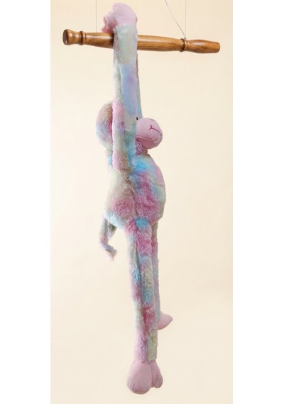 Peluş Sesli Maymun 90 Cm Çok Renkli