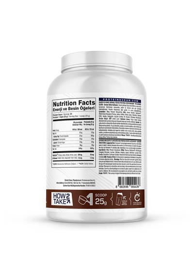 Whey Protein Almond Coffee / 1.6kg 64 Servis Karışık
