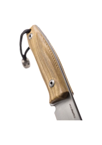 Lionsteel M1 Olive Wood Kamp Bıçak Kahverengi