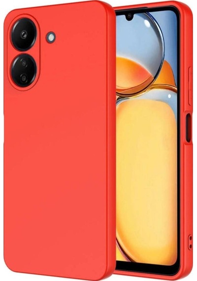Xiaomi Redmi 13c Kılıf Zore Mara Lansman Kapak Kırmızı