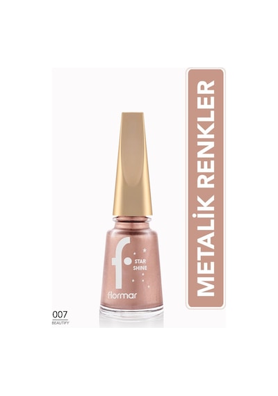Flormar Metalik Parlak Oje - Star Shine Nail Enamel - 007 Beautıfy-8690604564170