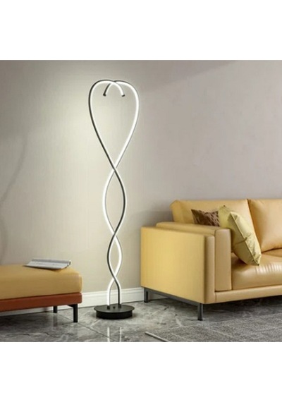 Dimli / Kalpli / 120 Cm / Lambader / Antrasit Gövde / 3 Renk Işık