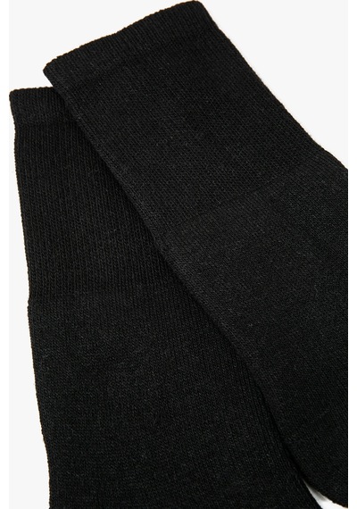 Koton Basic Soket Çorap Siyah 4wam80140aa 4WAM80140AA999 Siyah