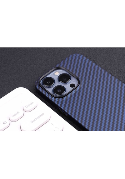 Apple Uyumlu iPhone 13 Pro Max Kilif Karbon Fiber Tasarimli Zore Karbono Kilif 553429434