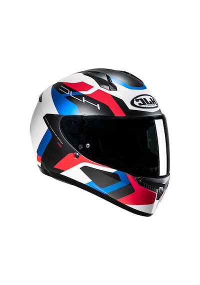C10 Kapalı Kask Tıns Hrc Renk Mc21sf Şeffaf Vizör Beyaz