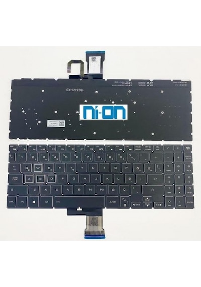 Casper Excalibur G911.1490-dx90x-d Notebook Klavye Siyah Rgb Aydınlatmalı Tr