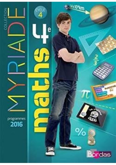 Maths 4Ème (Grand Format) 9782047332931