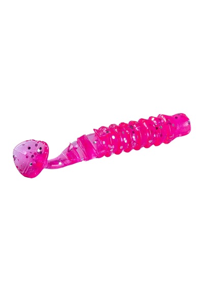 Silikon Kurt Yem - 1,5g 45mm - Fishack - 10 Adet - Uv Silikon - Pembe