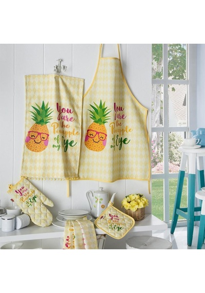 Maxstyle Pineapple 5 Parça Mutfak Seti