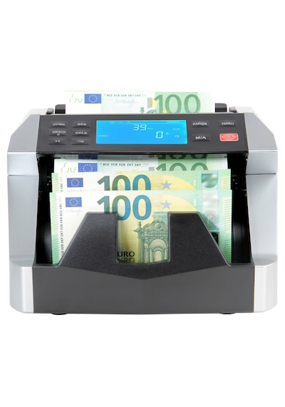 Sigma SC8520B Karışık Para Sayma Makinesi, TL Karışık, Euro ve Usd Adet Sayım + Müşteri Ekranı