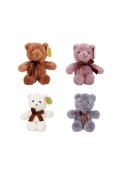 Sk Peluş Ayı Kurdelalı 20 Cm