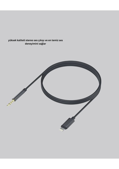 Hubrendy Tekno Apple iPhone Uyumlu Aux