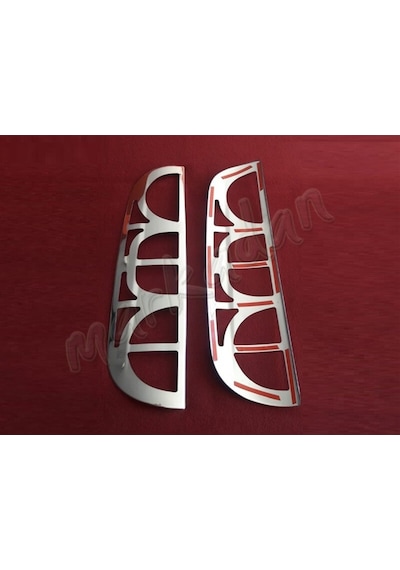 Db Chrome Fiat Doblo Stop Çerçeve Nikelajı 2006-2012 2 Parça  P.Çe
