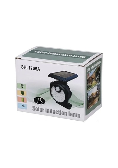 Hubrendy Sh Powermaster Sh-1705a 26 Ledli Sensörlü 3 Modlu Solar İndiksiyon Duvar Lambası