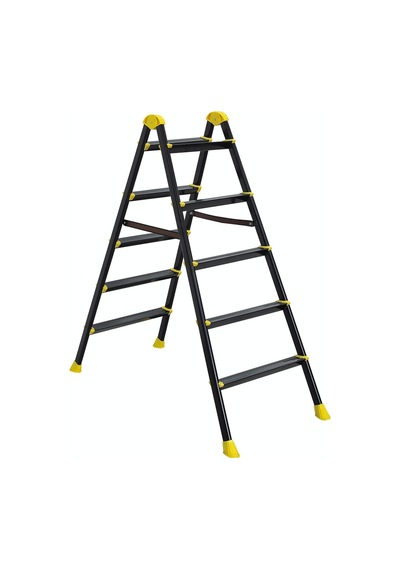 Ze Zigana Ev Gereçleri Zigana Hardy 5x5 Çift Çıkışlı Metal Merdiven Katlanır Ev Ofis Bahçe İnşaat Tipi