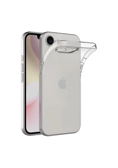 Newface Apple İphone 16e Kılıf Lüx Şeffaf Silikon