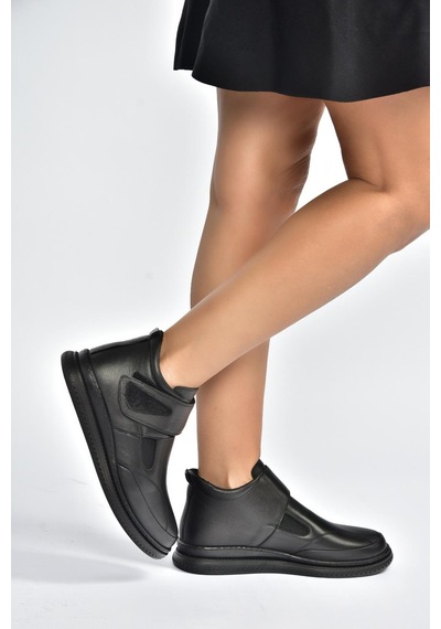 Fox Shoes V555070703 Siyah Hakiki Deri Comfort Ortopedik Taban Kadın Ayakkabı Siyah-hakiki Deri Fox Shoes V555070703 Siyah Hakiki Deri Comfort Ortopedik Taban Kadın Ayakkabı Siyah-hakiki Deri