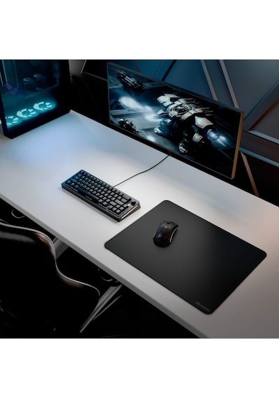 Dikişsiz Kenar Siyah M Mousepad 205mm X 255mm
