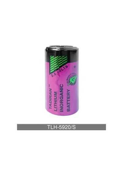Tadiran Tlh-5920 S 3.6v Yüksek Sıcaklık Lityum Tiyodil Klorür Li-socl2 Endüstriyel P Yedek Bataryası