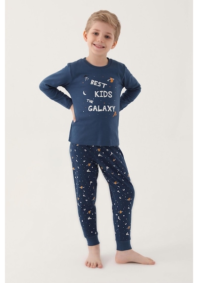Rolypoly Roly Poly 3177 Best Kids The Galaxy Erkek Çocuk Uzun Kol Pijama Takım 001
