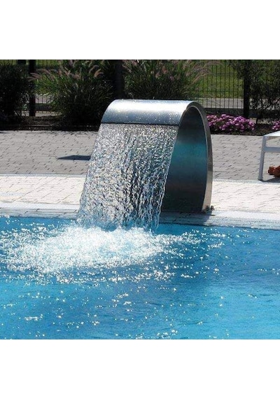 Watershut 600X900Mm Kobra Şelale Havuz Şelalesi Paslanmaz Çelik