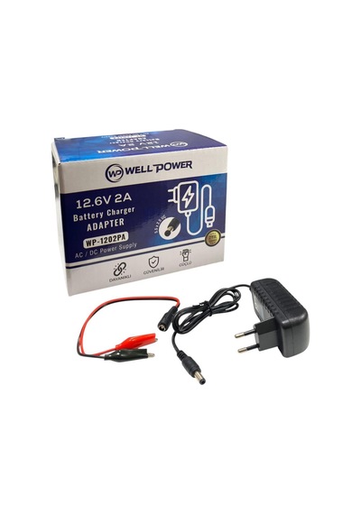 Wellpower Wp-1202pa 12.6volt 2amper Akü Şarj Adaptörü