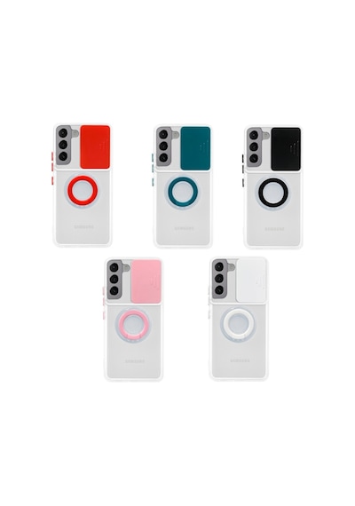 Sm Galaxy S21 Plus - S30 Plus Kilif Sürgülü Kamera Lens Korumali 554322819