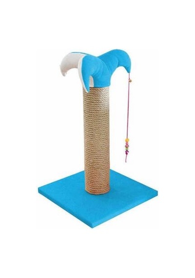 Kedi Tırmalama Tahtası 70 Cm Mavi