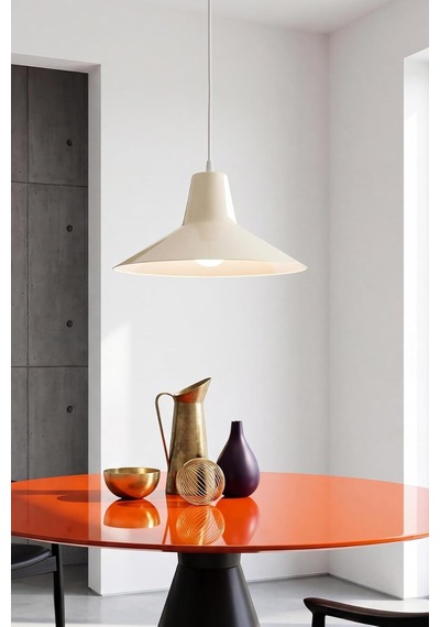 Ruby Metal Sarkıt Avize, Bohem Tavan Lambası Ve Salon Oturma Odası Aydınlatması - Krem - 30 Cm Modern Dekoratif Çok Renkli