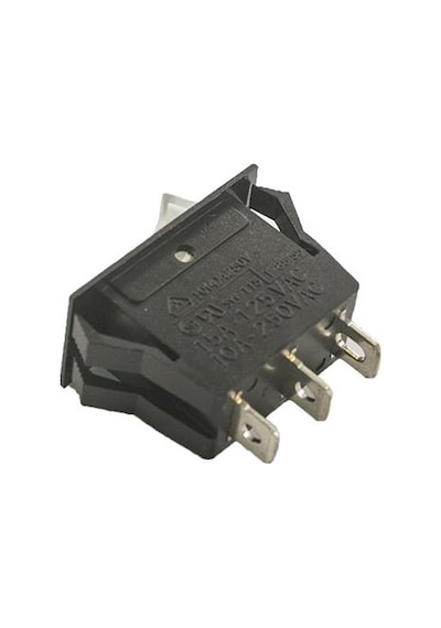 Sw-115 Dar Beyaz Işıklı On-Off Anahtar