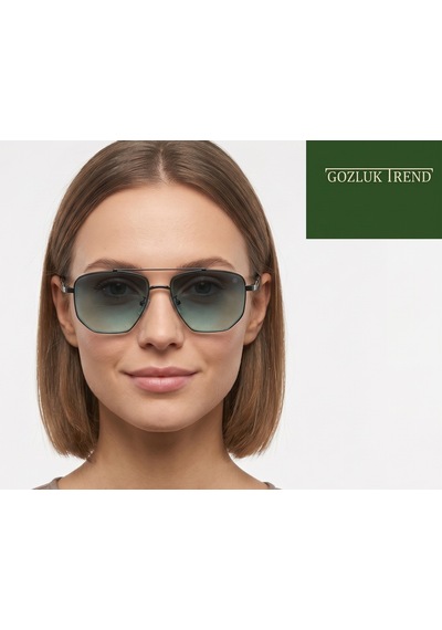 Ena Unisex Güneş Gözlüğü Eng-1080 01 53-20-140 Koyu Yeşil